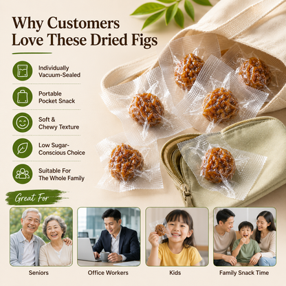 🌰Natural Sun-Dried Figs | No Added Sugar, Natural Gut & Vascular Healthy Snack-WBJ
