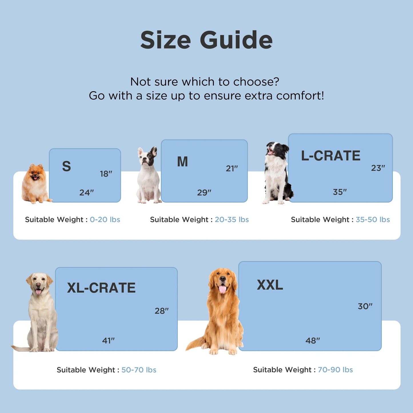 Bedsure AeroChill Wave Cooling Dog Mat - Breathable, Machine Washable & Versatile Pet Bed-DZT