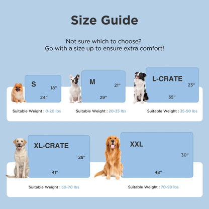 Bedsure AeroChill Wave Cooling Dog Mat - Breathable, Machine Washable & Versatile Pet Bed-DZT