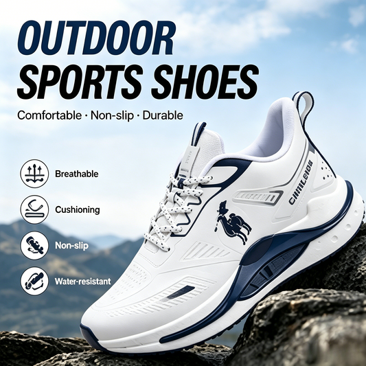 👟 Fashion Non-slip Outdoor Sneakers Comfort Soft Sole Casual Walking Shoes-WBJ
