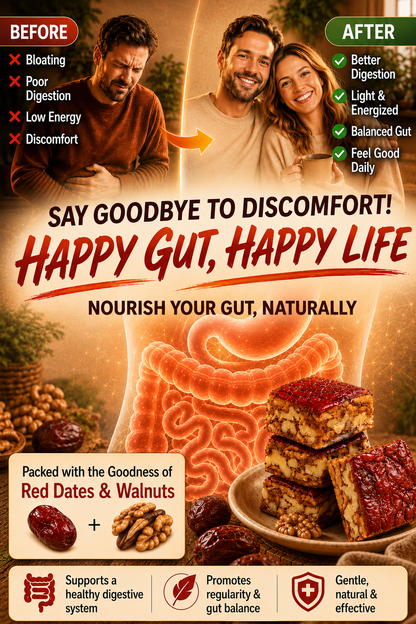 Premium Jujube Walnut Snack Bars-DZT