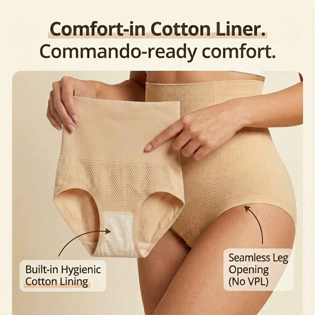 🍑The Ultimate 3-in-1 Body Sculpt Panty: Flat Belly, Snatched Waist, Perfect Lift! ✨-DZT