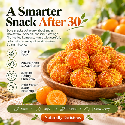 Natural Licorice Kumquats | Naturally Crafted with Real Fruit & Premium Ingredients-Hotitem