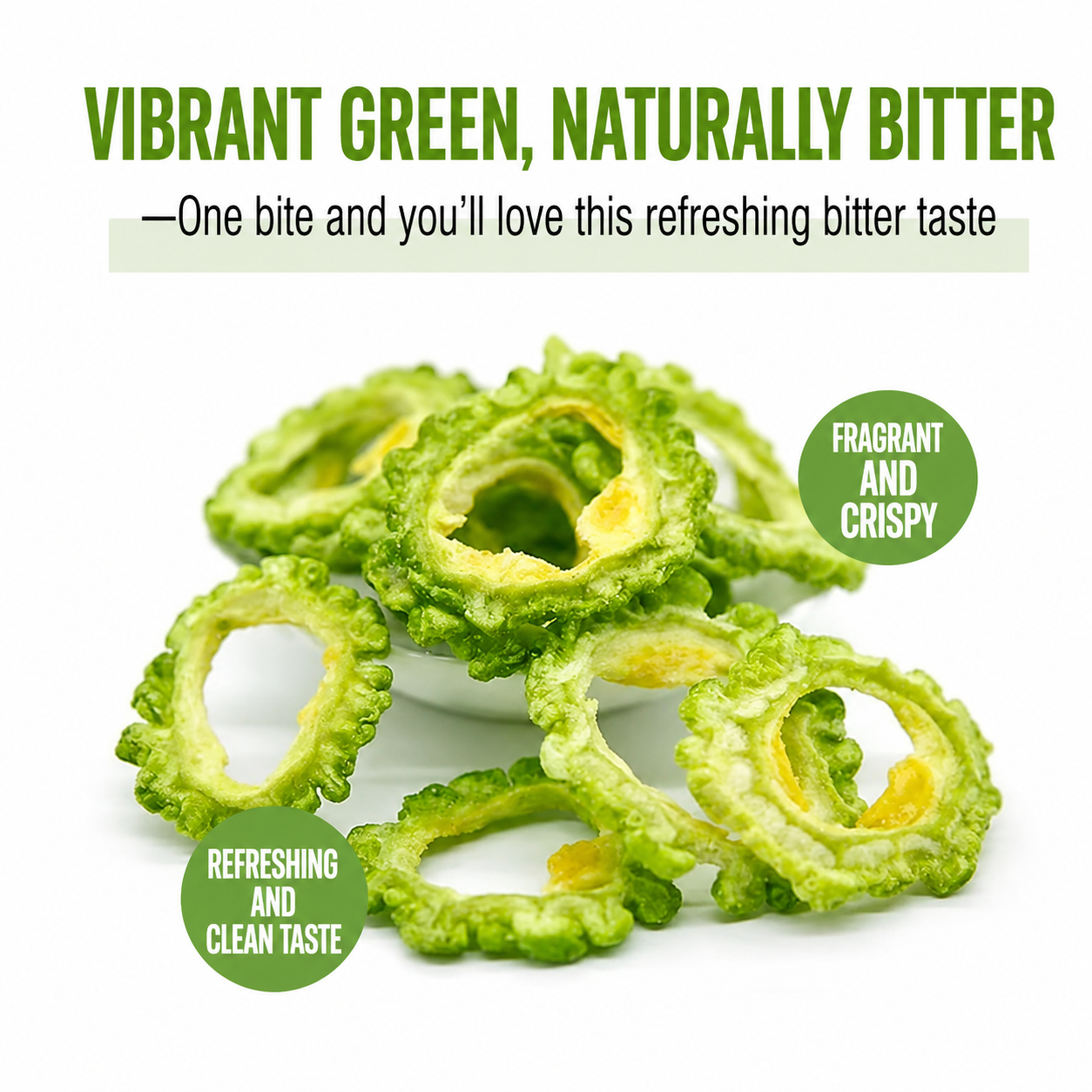 🥒 Bitter Melon Crisps | The Natural Snack To Balance Your Daily Diet-VIM
