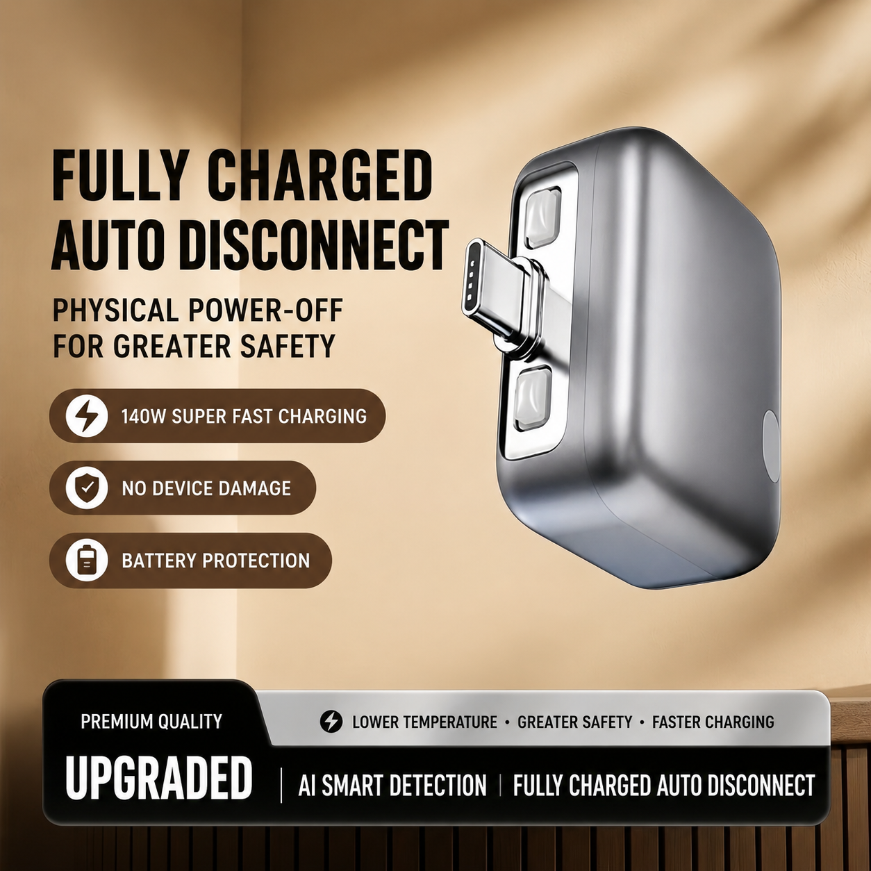 ⚡Smart AI Auto Disconnect Charger-WBJ