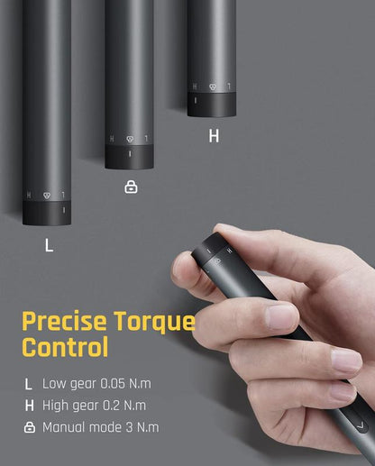 Mini Electric Screwdriver, Magnetic Storage Design, Repair Tool Kit for Phones, Cameras, Laptops, 3D Printers and More.-KPL