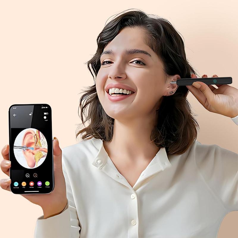 👶 No More Blind Scratching! See inside your kiddo's ears safely with this Smart HD Visual Ear Cleaner ✨ Say goodbye to cotton swabs! 🛑-QZZ