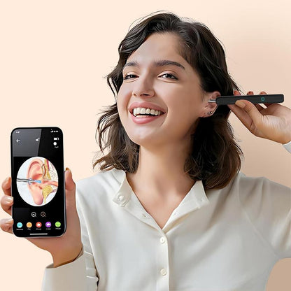 👶 No More Blind Scratching! See inside your kiddo's ears safely with this Smart HD Visual Ear Cleaner ✨ Say goodbye to cotton swabs! 🛑-QZZ