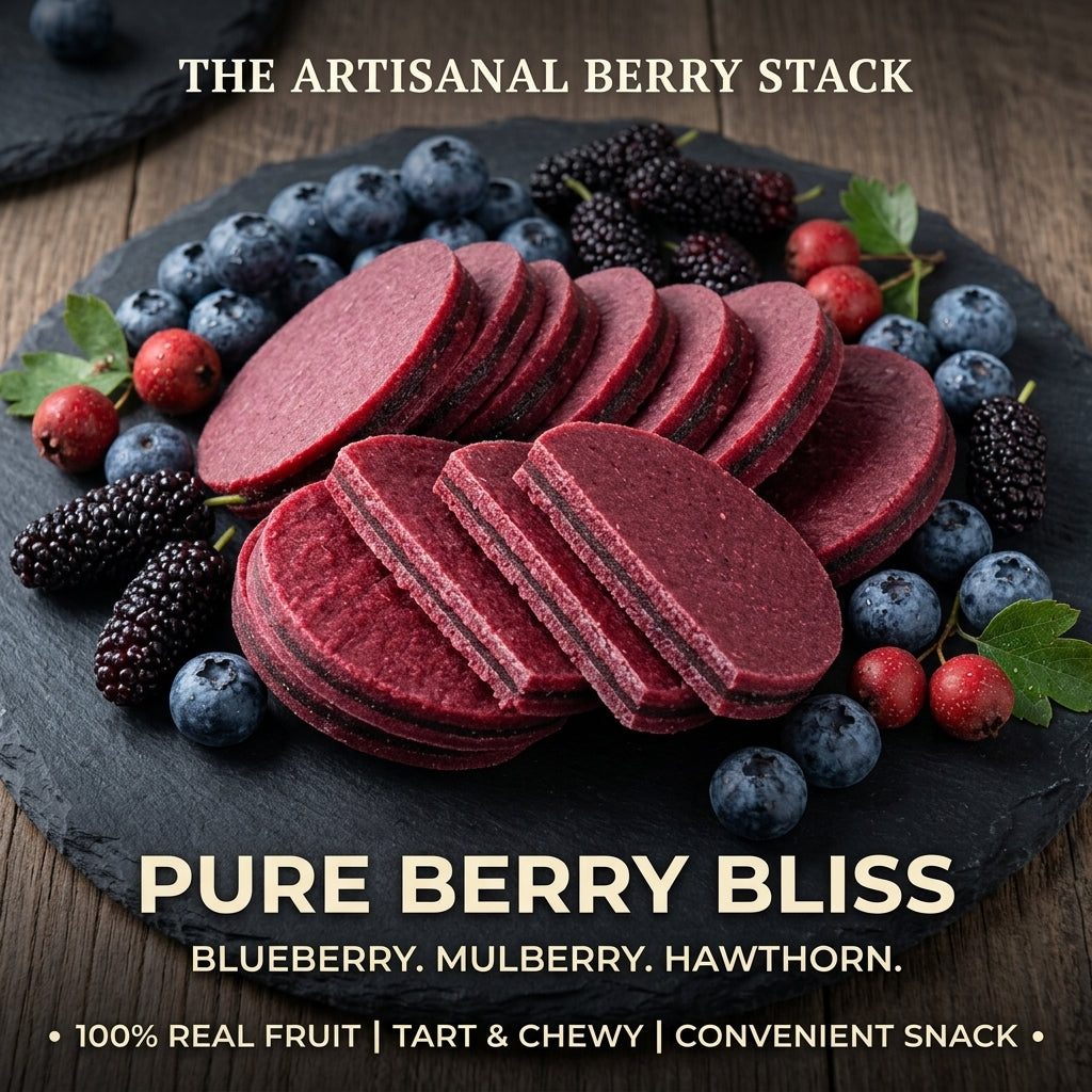 🍇Healthy Fruit Snack | Blueberry Mulberry Sandwich Hawthorn-LT