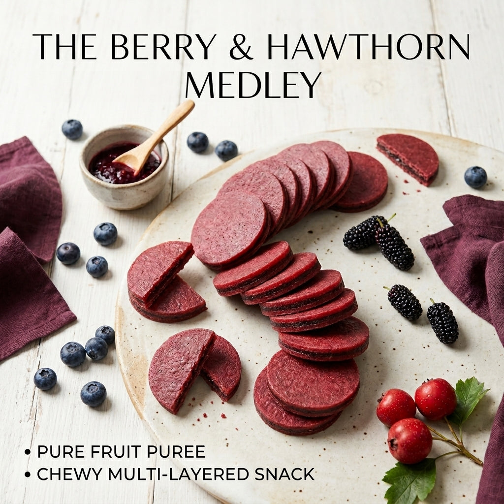 🍇Healthy Fruit Snack | Blueberry Mulberry Sandwich Hawthorn-LT