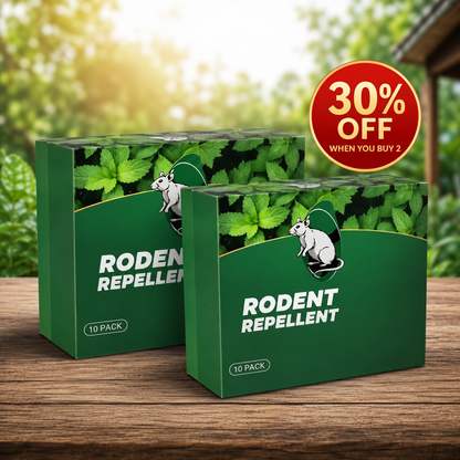 Premium Natural Peppermint Rodent Repellent | Upgraded 12-Pack Safe Pest Control 🌿🐭 LGZ