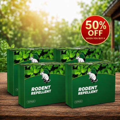 Premium Natural Peppermint Rodent Repellent | Upgraded 12-Pack Safe Pest Control 🌿🐭 LGZ