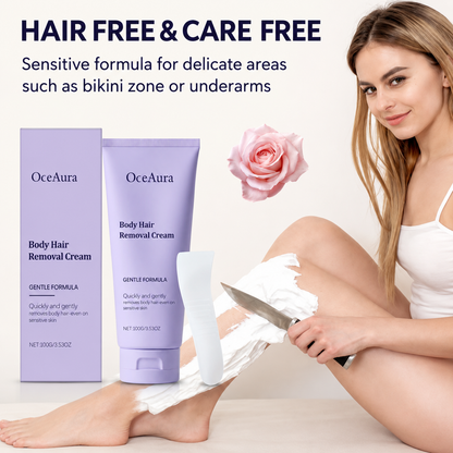 ✨ Gentle Hair Removal Cream | Painless & Irritation-Free – Silky Smooth Skin & No Stubbles 🧴 LGZ
