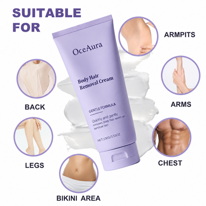 ✨ Gentle Hair Removal Cream | Painless & Irritation-Free – Silky Smooth Skin & No Stubbles 🧴 LGZ