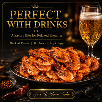 Spicy Crispy Sea Shrimp – Premium Ready-To-Eat Seafood Snack-ZRT