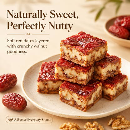 🌿 Made with Xinjiang Ingredients | Red Date Walnut Zao Ren Pie for the Whole Family-DZT