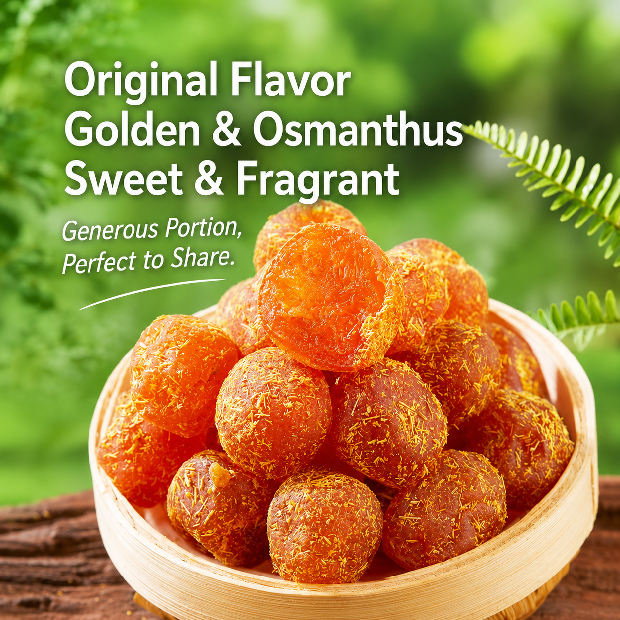 SleepSoothe Hand-Brewed Traditional Licorice Kumquat Preserves, Low Sugar Throat Support Snack-SUY