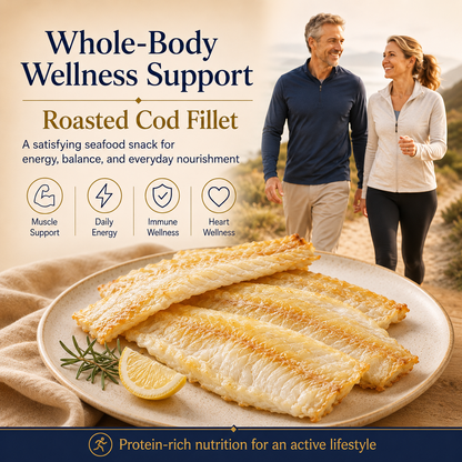 Roasted Cod Fillet for Heart & Cardiovascular Wellness-BFH