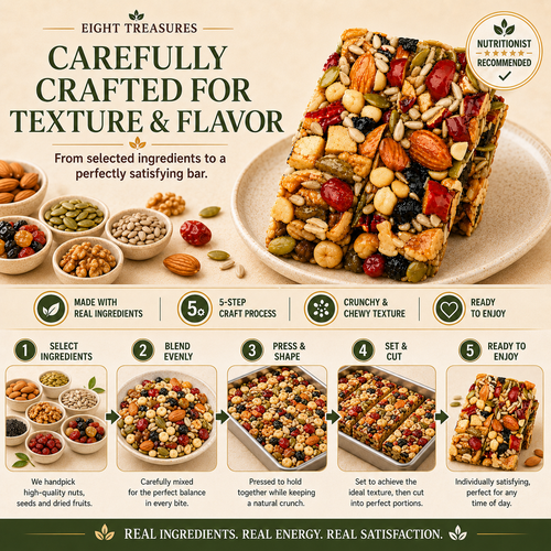 Premium Eight Treasures Nut Cake – Daily Nutrition for Heart & Vascular Wellness-XLB