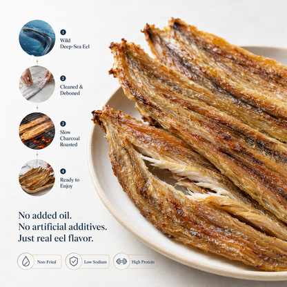 ✨ The Ultimate Seafood Snack: Wild Alaska Eel Jerky – Daily Nutrition for Heart and Vascular Health-AUX
