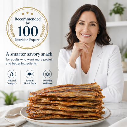✨ The Ultimate Seafood Snack: Wild Alaska Eel Jerky – Daily Nutrition for Heart and Vascular Health-AUX