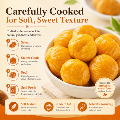Nature’s Golden Chestnuts — A Heart-Conscious Snack Packed with Daily Nutrition-XLB