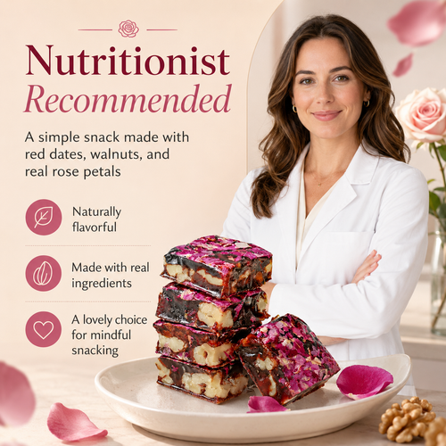 🌹Zero‑Add Steamed Rose Jujube‑Nut Bar⛰️ | All‑Natural High‑Altitude Healthy Snack✨-ZRT