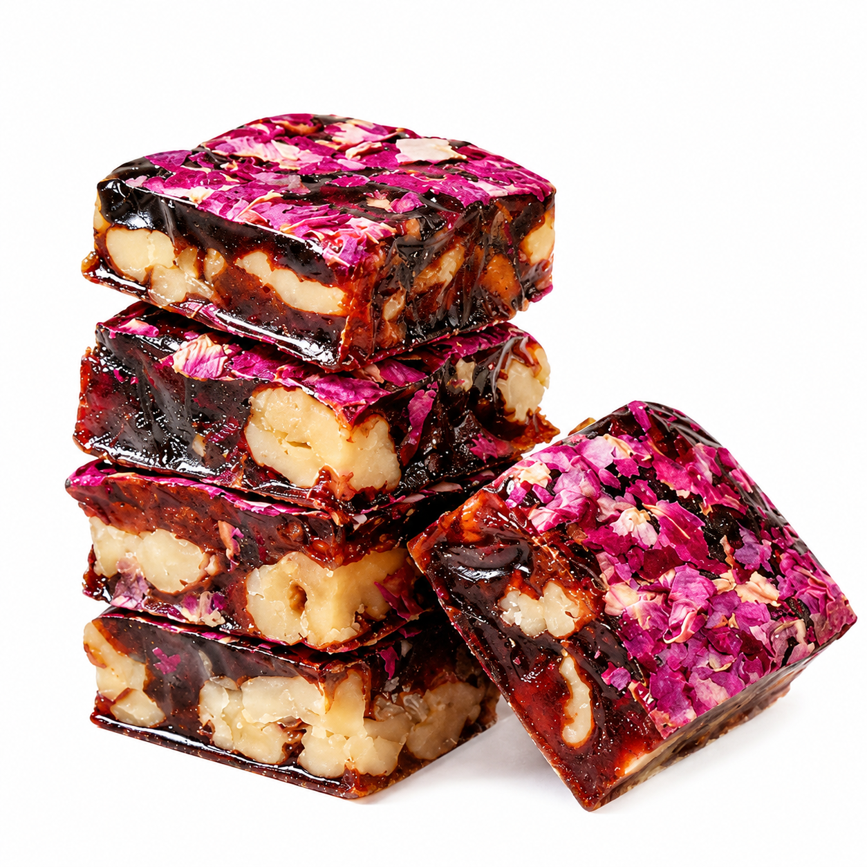 🌹Zero‑Add Steamed Rose Jujube‑Nut Bar⛰️ | All‑Natural High‑Altitude Healthy Snack✨-ZRT