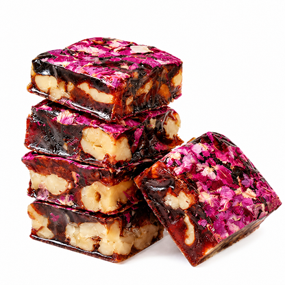 🌹Zero‑Add Steamed Rose Jujube‑Nut Bar⛰️ | All‑Natural High‑Altitude Healthy Snack✨-ZRT