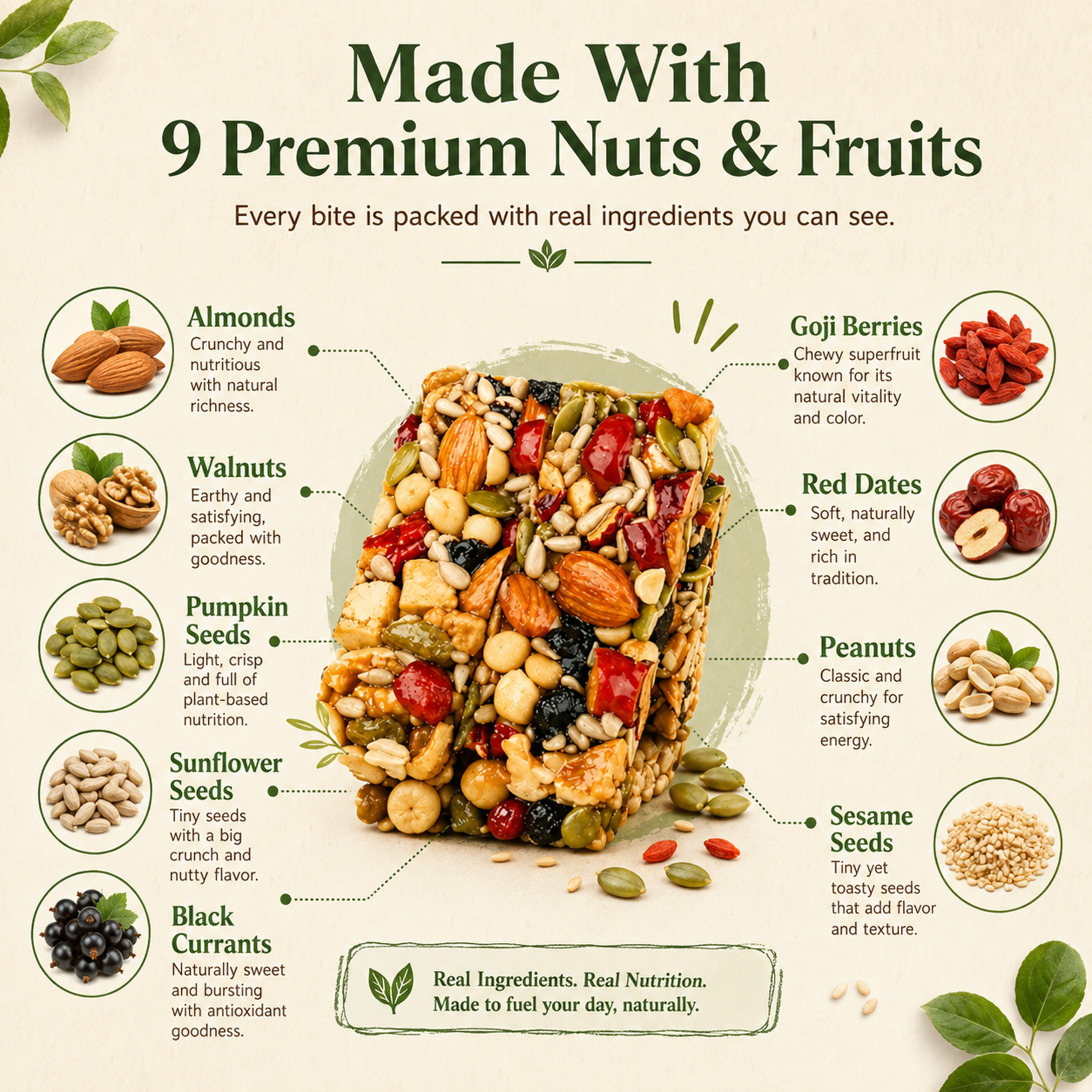 100% Natural Handcrafted Mixed Nut Pie-ZRT