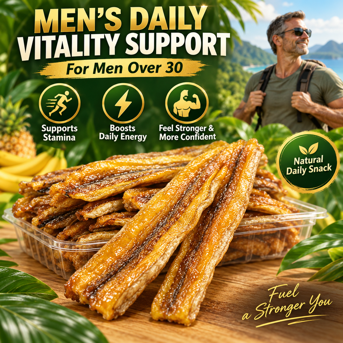 Men 30+ Daily Vitality Support – Natural Energy, Stamina & Confidence-ZRT