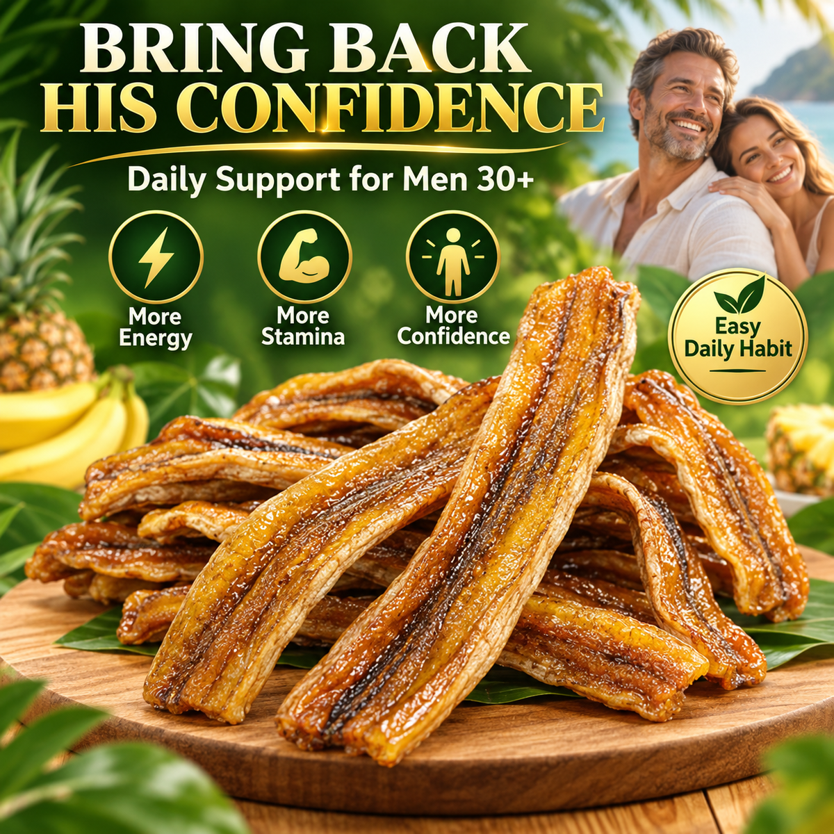 Men 30+ Daily Vitality Support – Natural Energy, Stamina & Confidence-ZRT