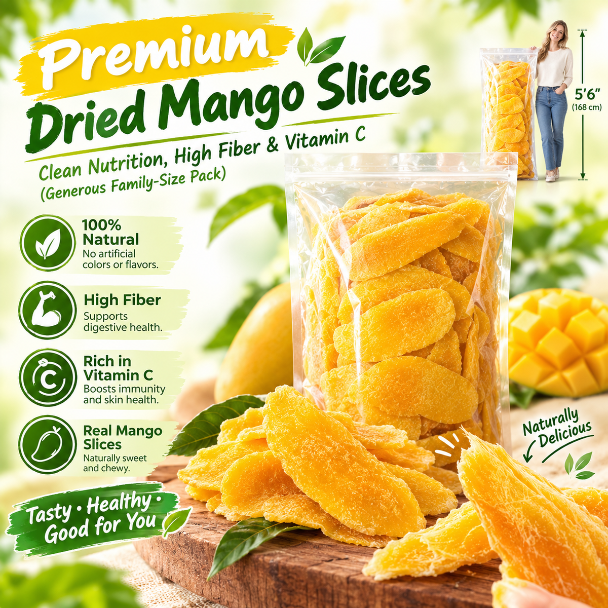 Premium Dried Mangoes LGZ