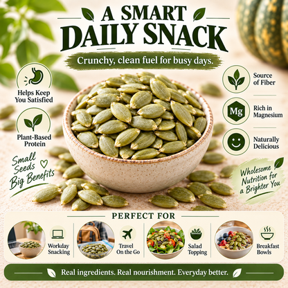 Premium Pumpkin Seed Kernels — Pure Plant Nutrition for Everyday Wellness-HJY