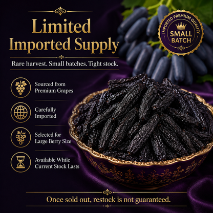 🍇Pure Natural Sapphire Raisins • For Healthy Blood Sugar & Lipids-ZRT