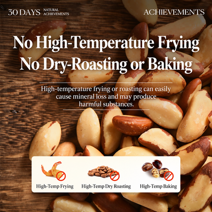 🌴Premium Brazil Nuts — Wild Harvested From Bolivia Rainforest, Fresh & Buttery Crunch-FDA