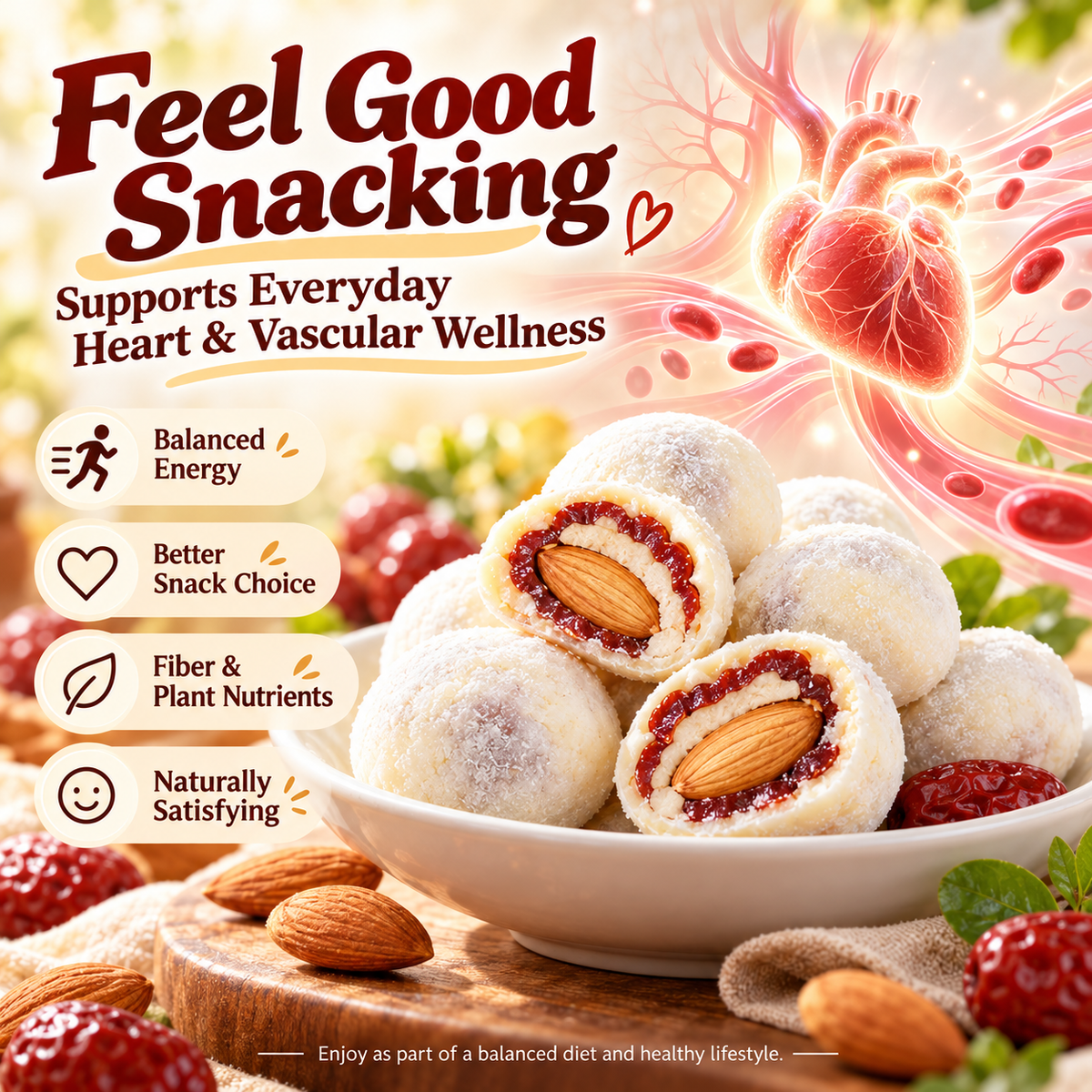 🥛Premium California Almond Stuffed Milk Dates — Soft, Creamy & Naturally Deliciou-FDA
