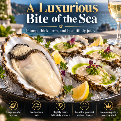 100% Pure & Natural Gillardeau Oysters | No Additives-ZRT