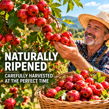 Premium Pitted Hawthorn — No Added Sucrose, Soft, Chewy & Naturally Sweet-Tart-ZRT