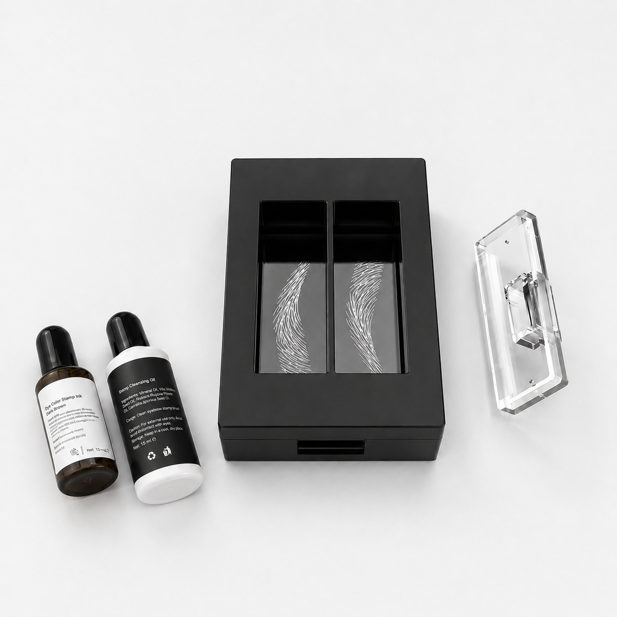 Instant Stretch-to-Fit 3D Micro-Blade Eyebrow Stamp – 24H Waterproof & Symmetrical Brow Shaping Kit LGZ