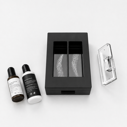 Instant Stretch-to-Fit 3D Micro-Blade Eyebrow Stamp – 24H Waterproof & Symmetrical Brow Shaping Kit LGZ