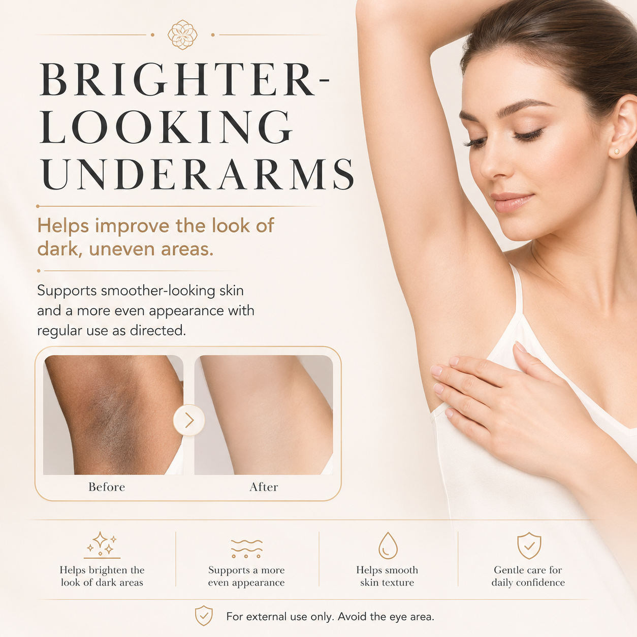 🥰Brightening Cream – Targets melanin and dark spots all over the body, evens skin tone and lightens your skin-YOY