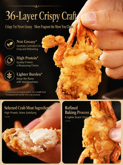 🦀Nourish your body with high-quality deep-sea protein and the crisp texture of Alaskan snow crab—a ready-to-eat snack tailored for those mindful of vascular health.-CJP
