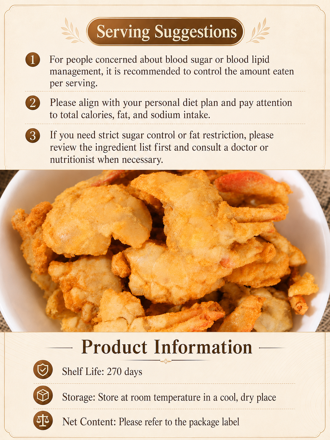 🦀Nourish your body with high-quality deep-sea protein and the crisp texture of Alaskan snow crab—a ready-to-eat snack tailored for those mindful of vascular health.-CJP