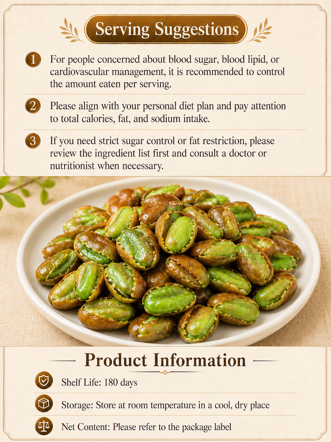 🫘 Nourish your body with high-quality plant protein and the crisp texture of green heart broad beans — a ready-to-eat snack tailored for those mindful of vascular health-CJP