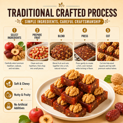 Natural Daily Fuel for Men’s Strength, Stamina & Vitality-Hawthorn Walnut Pie-HJY