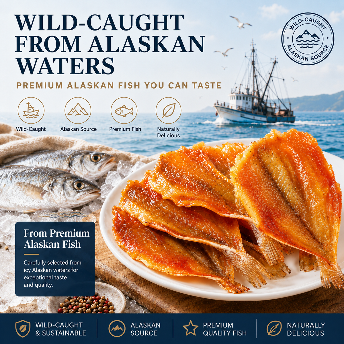 🐟 Crispy Fish Fillets-Thick, Savory & Seriously Satisfying-AUX