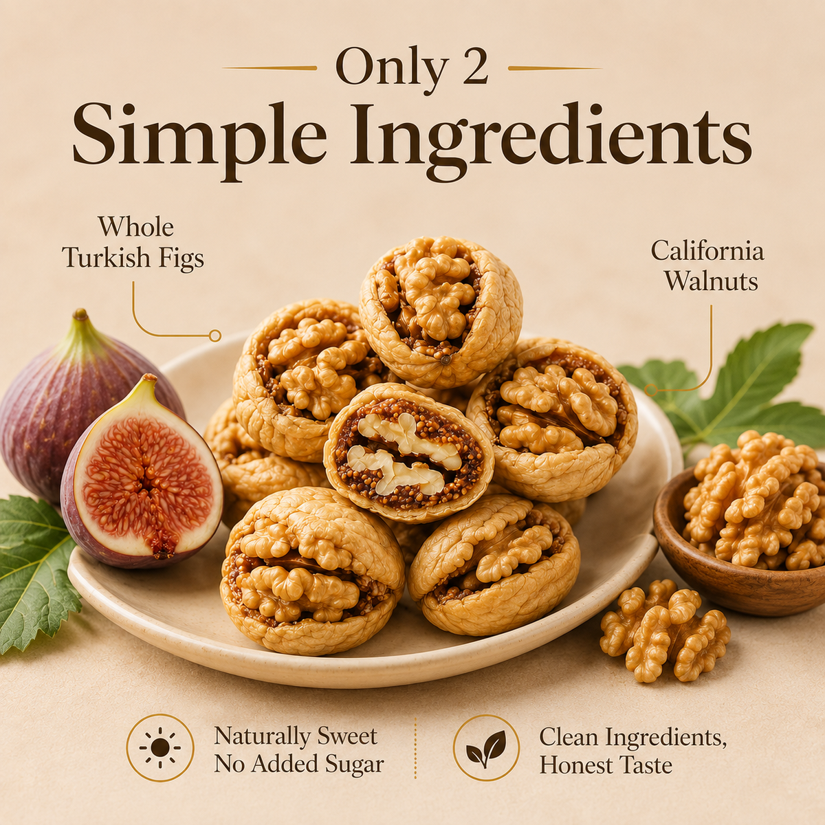 Premium Fig Stuffed Walnuts — A Natural Choice for Heart & Cardiovascular Wellness-BFH