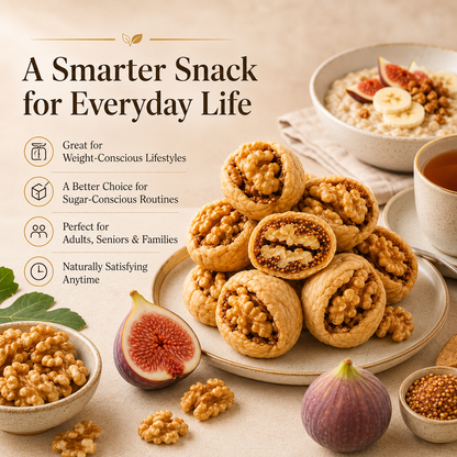 Premium Fig Stuffed Walnuts — A Natural Choice for Heart & Cardiovascular Wellness-BFH