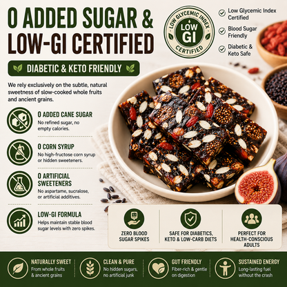 🩺 Slow-Simmered Wild Fig, Goji & Black Rice Herbal Elixir – Doctor-Approved Botanical Paste for Gut Repair, Vitality & Circulation (0 Sugar Added, Low-GI) 🌿 LGZ